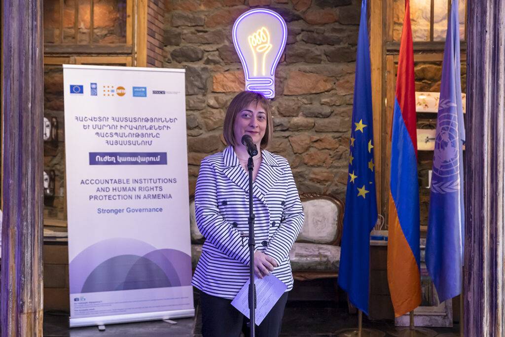 Ամփոփվել է «Վերաիմաստավորենք մարդու իրավունքները սոցիալական նորարարությունների միջոցով» մրցույթը 1 Ամփոփվել է «Վերաիմաստավորենք մարդու իրավունքները սոցիալական նորարարությունների միջոցով» մրցույթը
