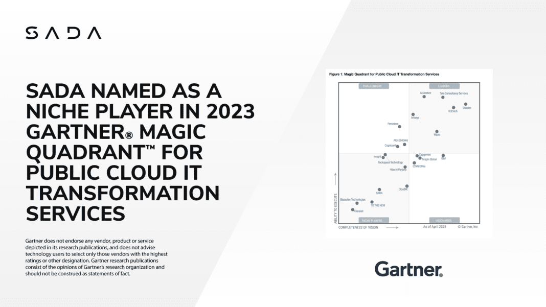 GartnerMagicQuadrantquote || SADA
